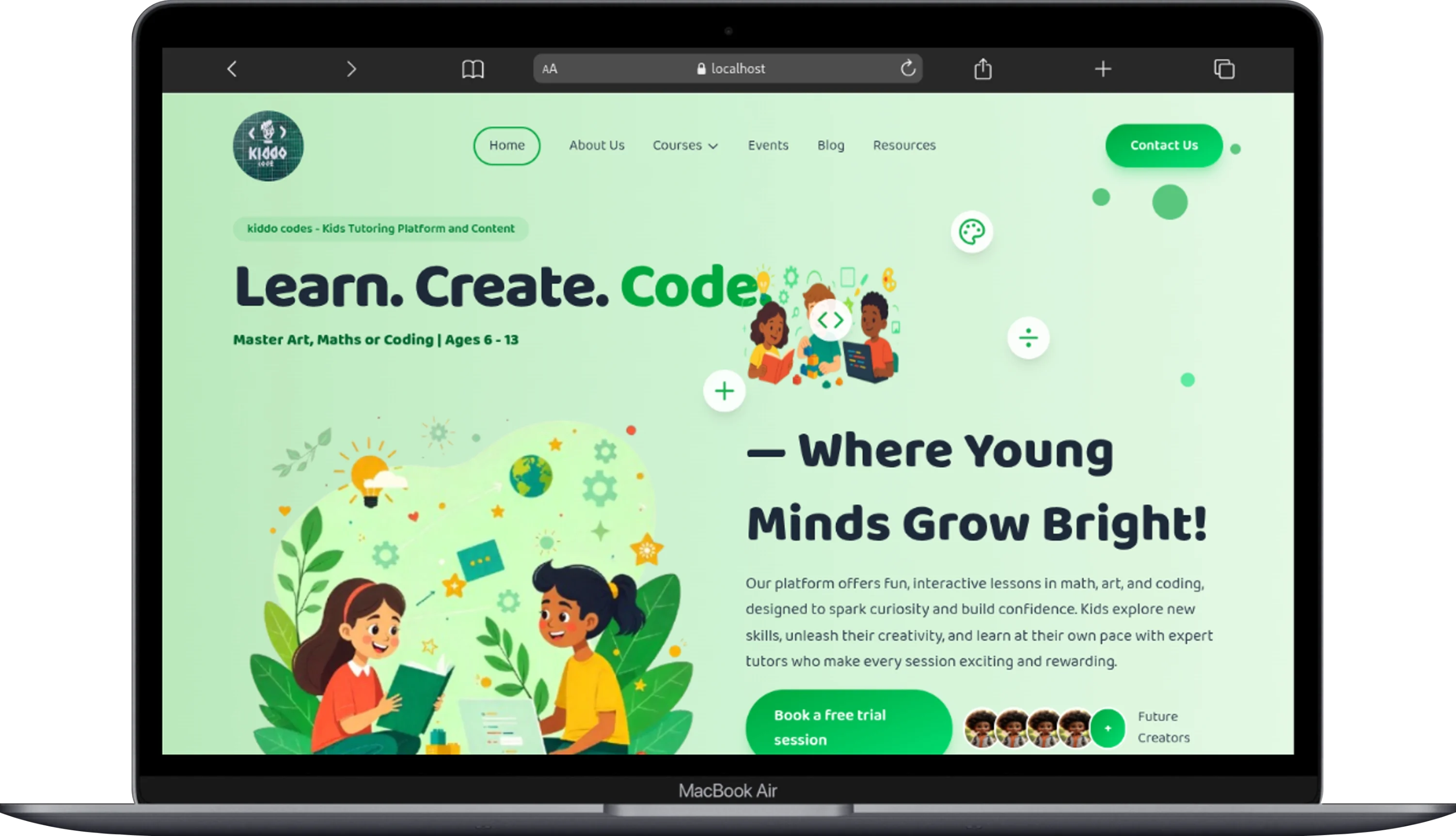 Kiddo-Codes - Desktop