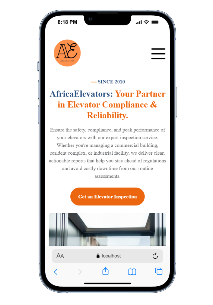 WriterSpace Landing Page - Mobile